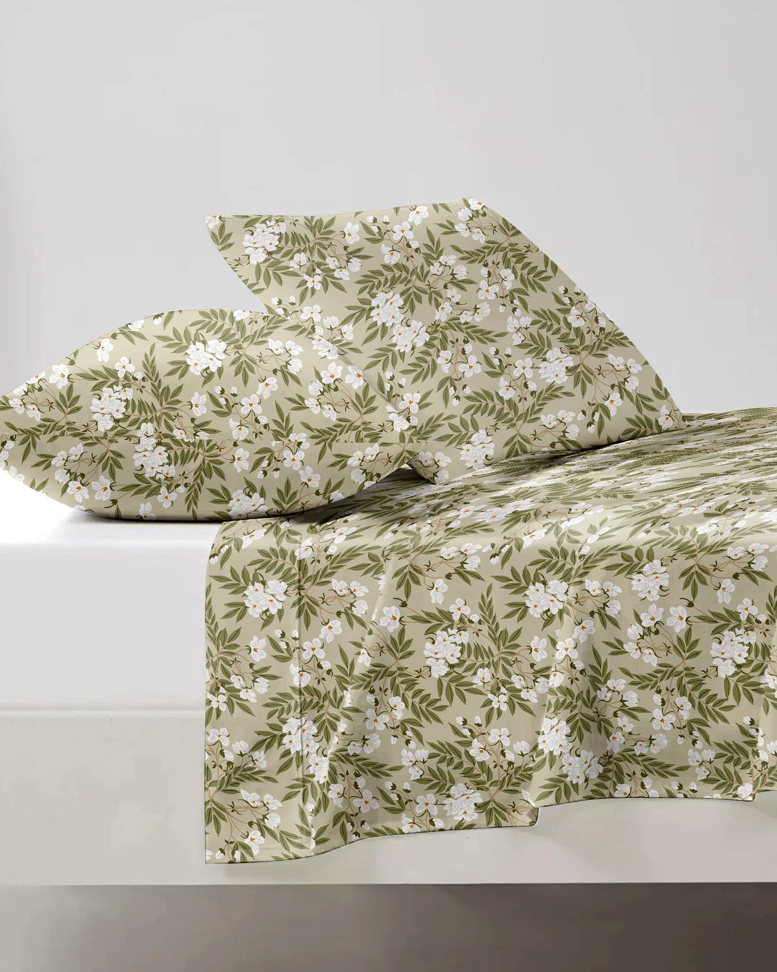 Olivine Fitted Sheet Set