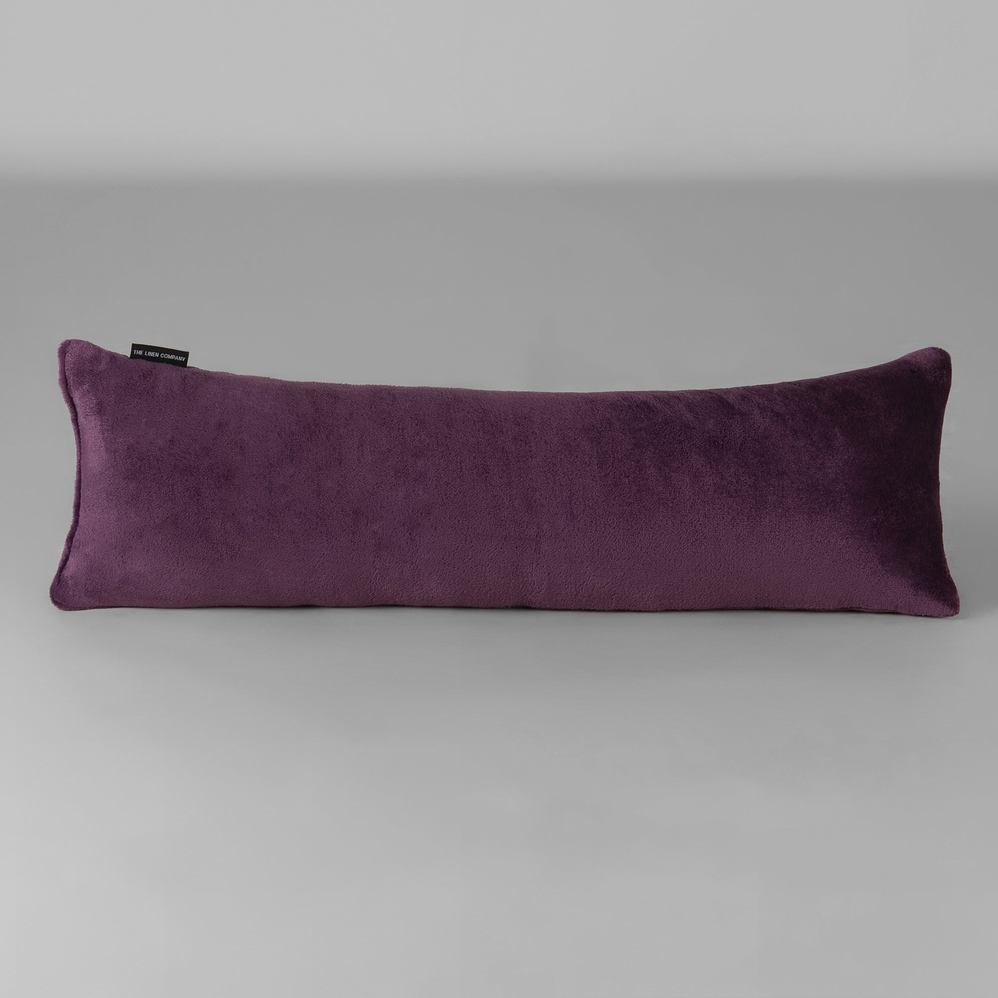 Plum Plush Cushion - THE LINEN COMPANY