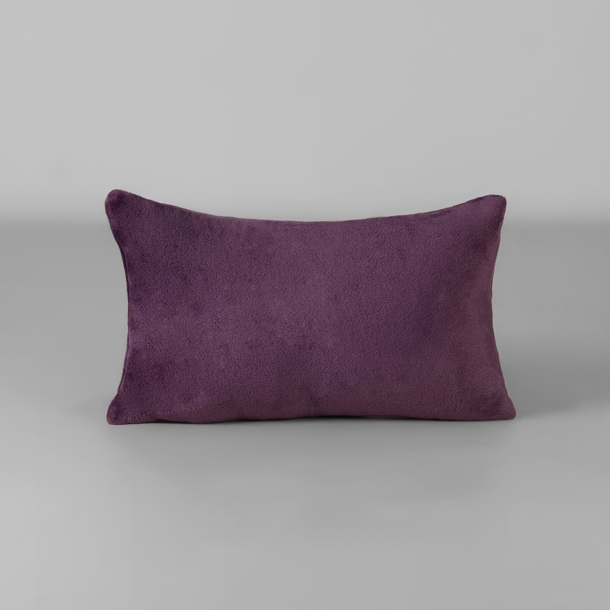 Plum Plush Cushion - THE LINEN COMPANY