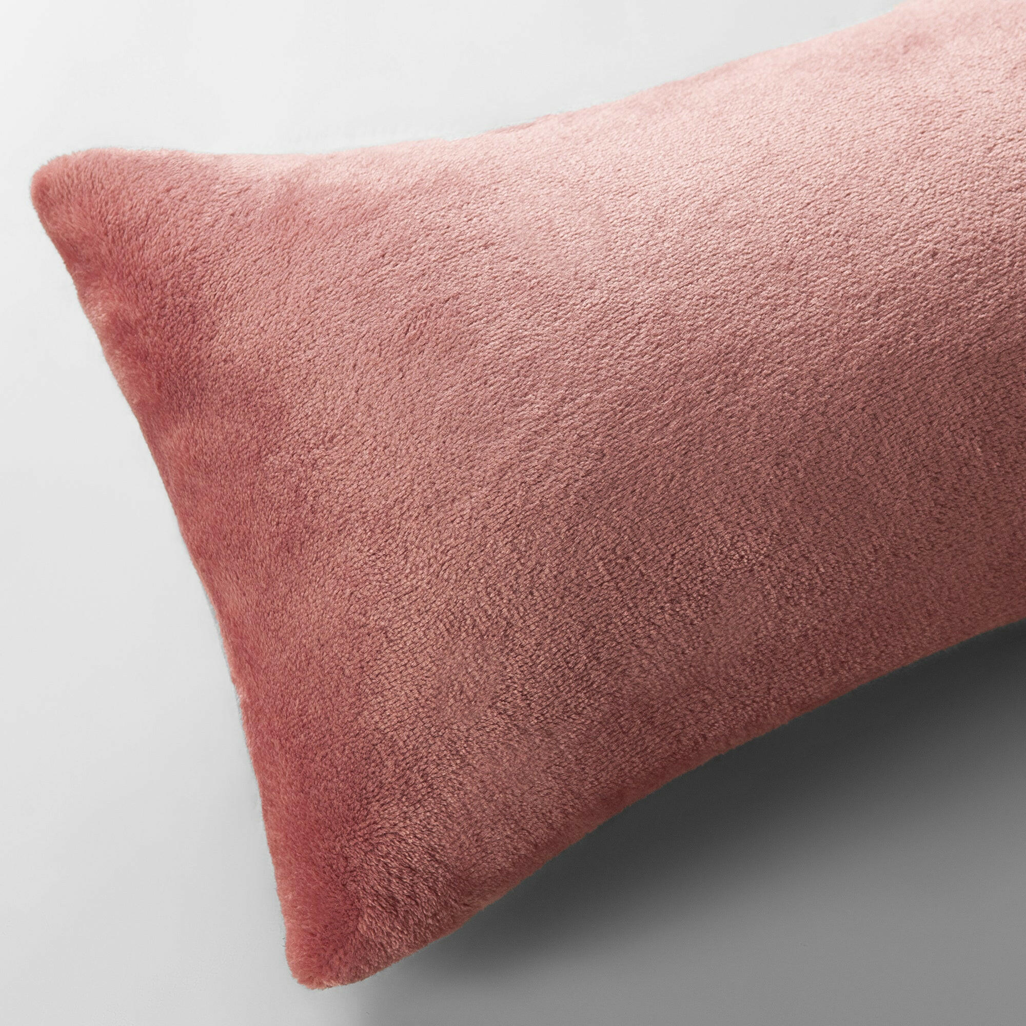 Rose Pink Plush Cushion - THE LINEN COMPANY