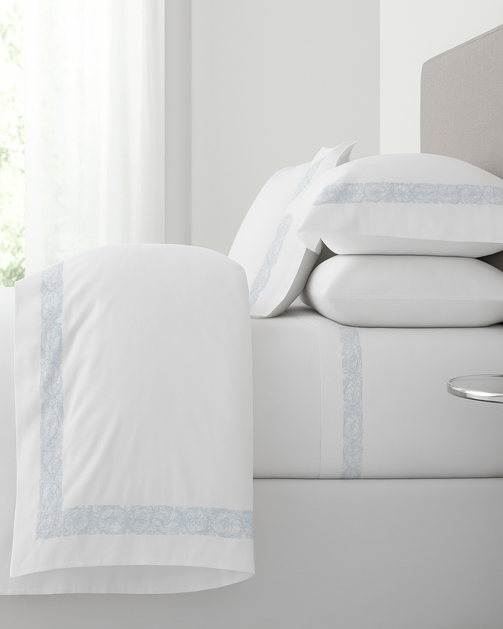 1000 Supima Swirls Bed Sheet
