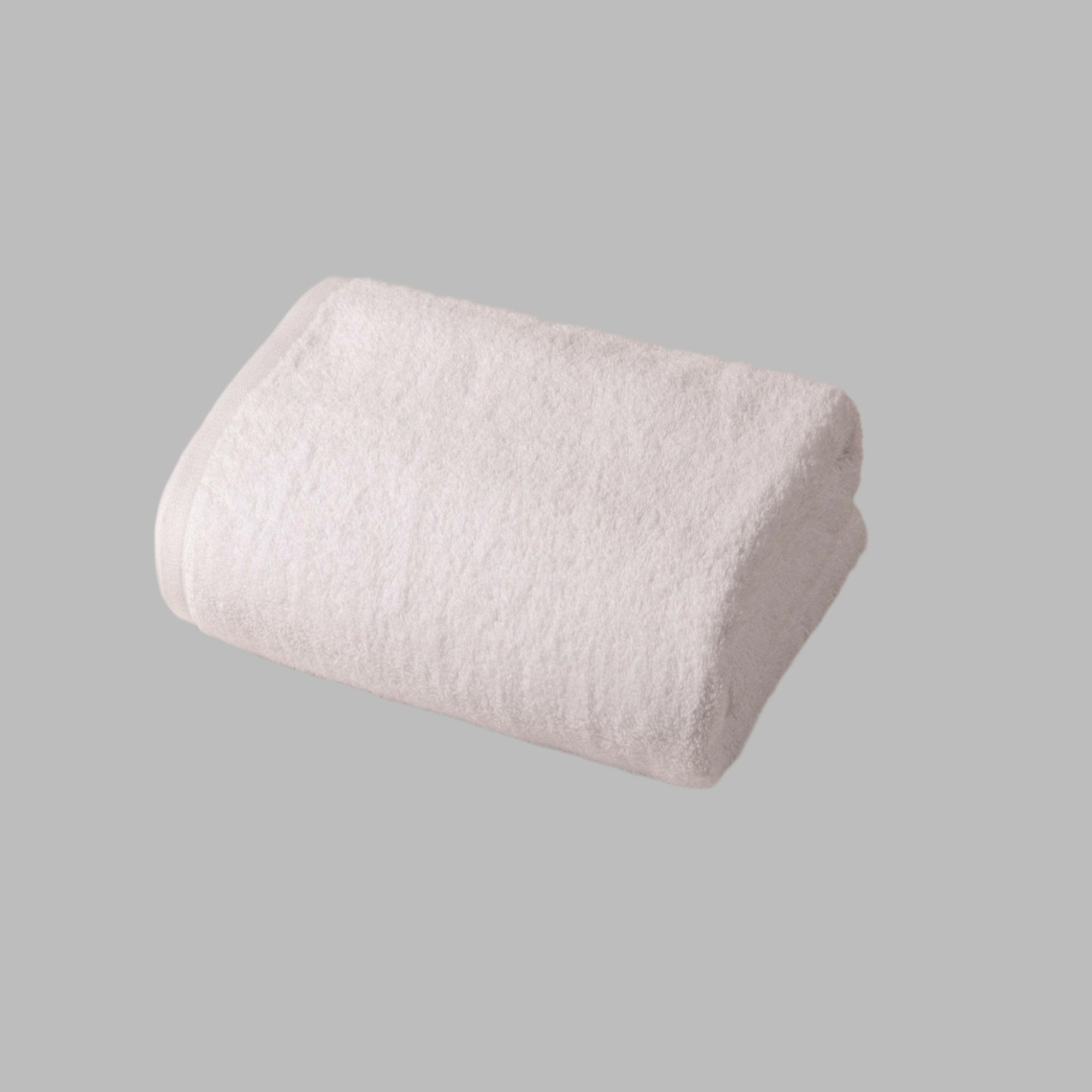 White Plain Bath Towel - THE LINEN COMPANY