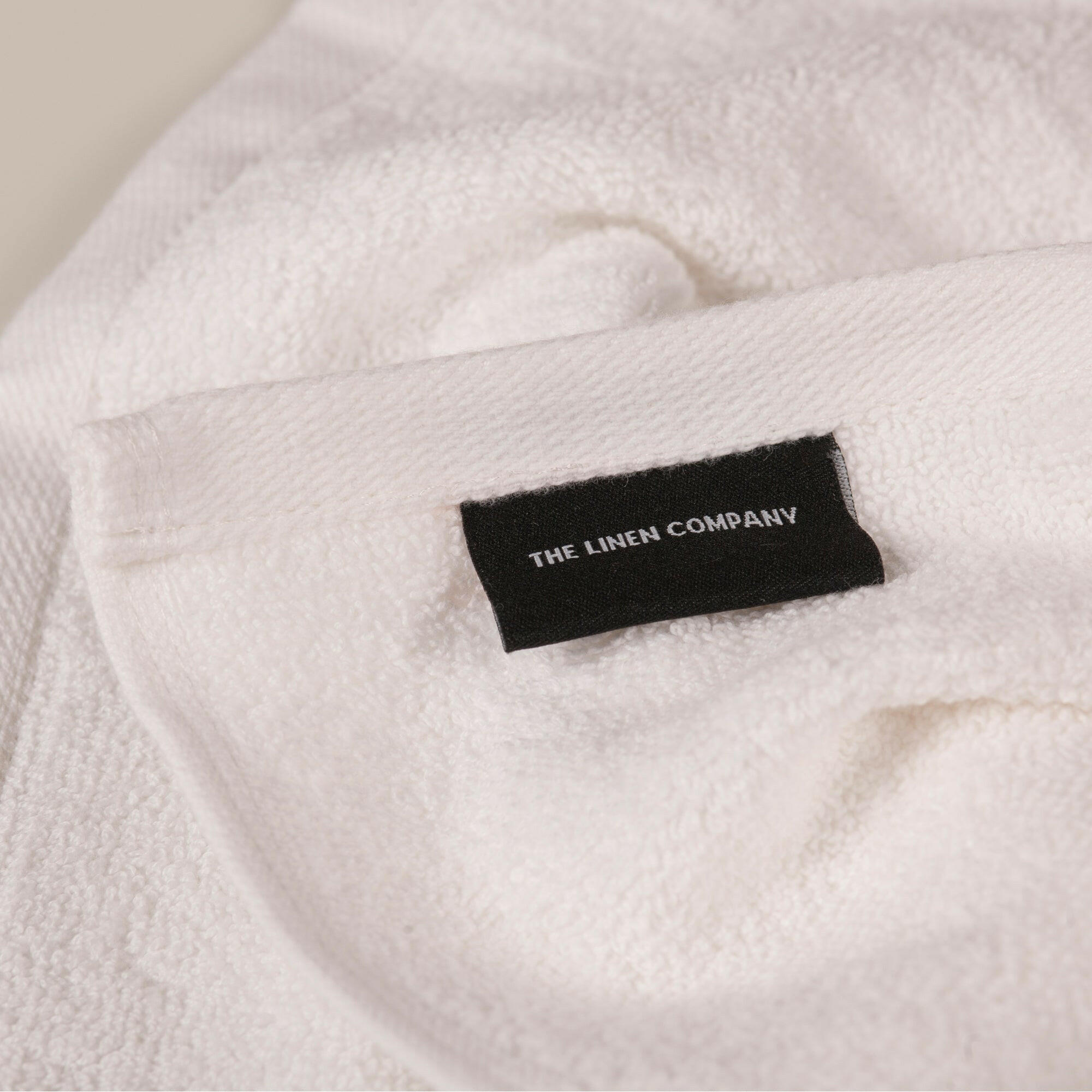 White Plain Face Towel - Set of 3 - THE LINEN COMPANY