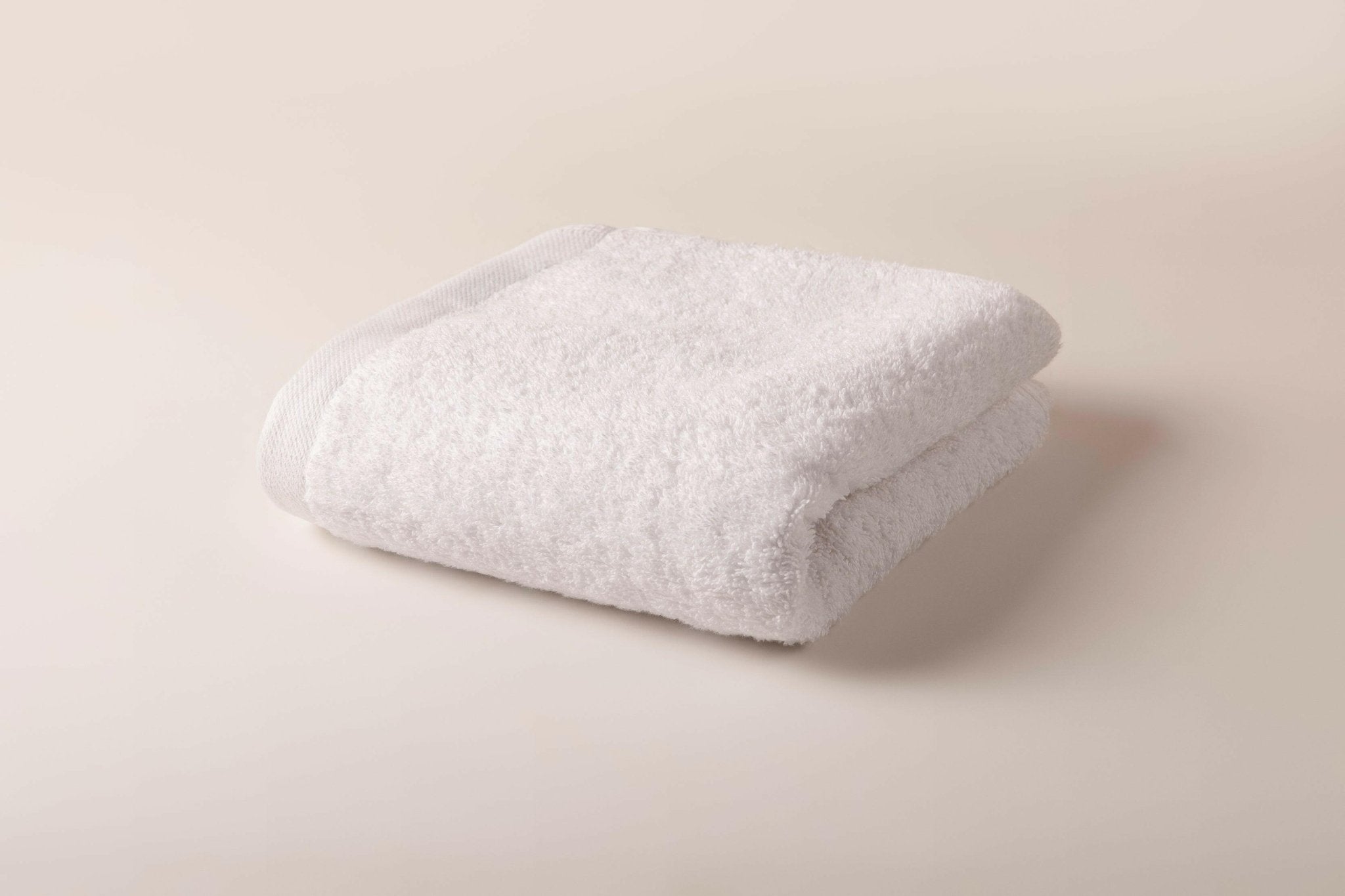 White Plain Hand Towel - THE LINEN COMPANY