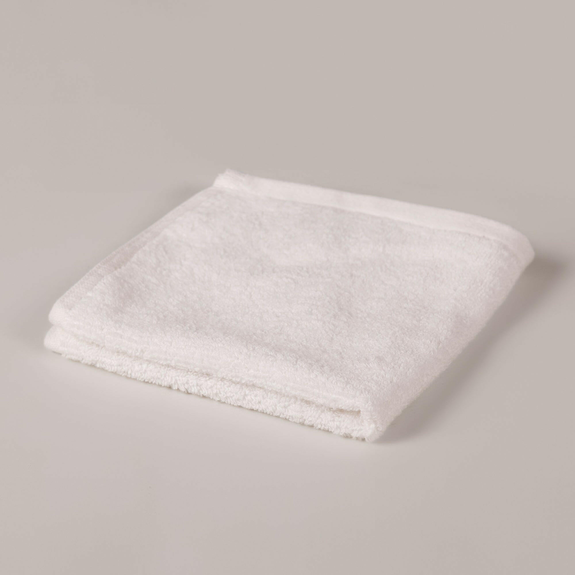 White Plain Hand Towel - THE LINEN COMPANY