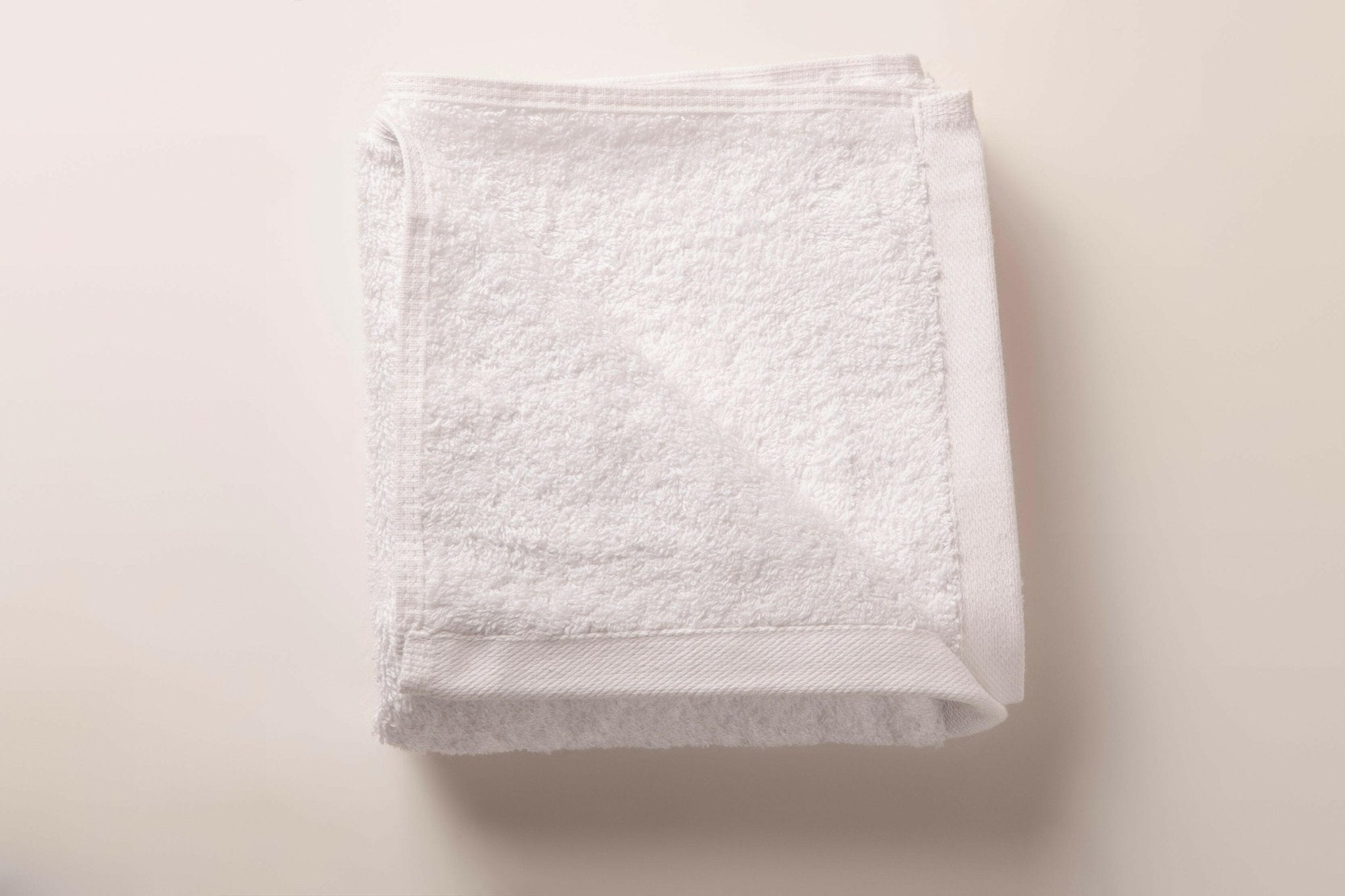 White Plain Hand Towel - THE LINEN COMPANY