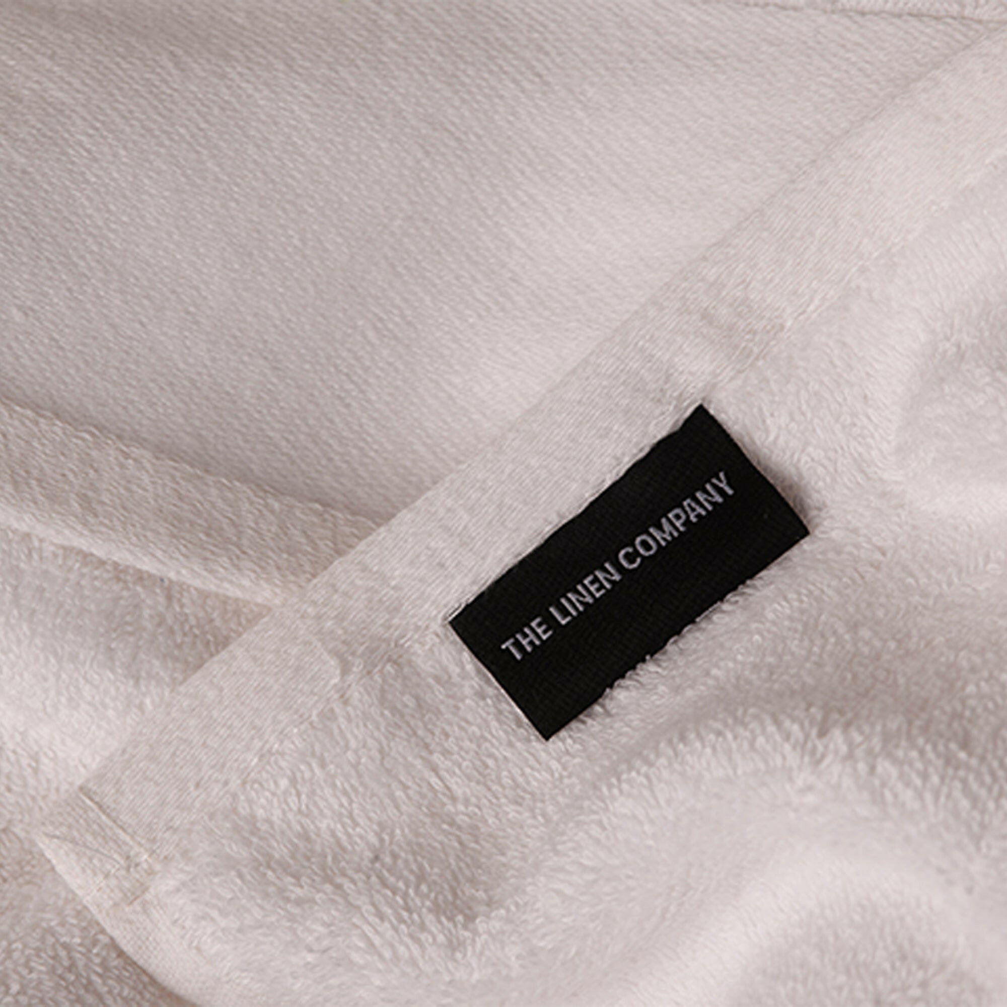 White Plain Mini Hand Towel - THE LINEN COMPANY